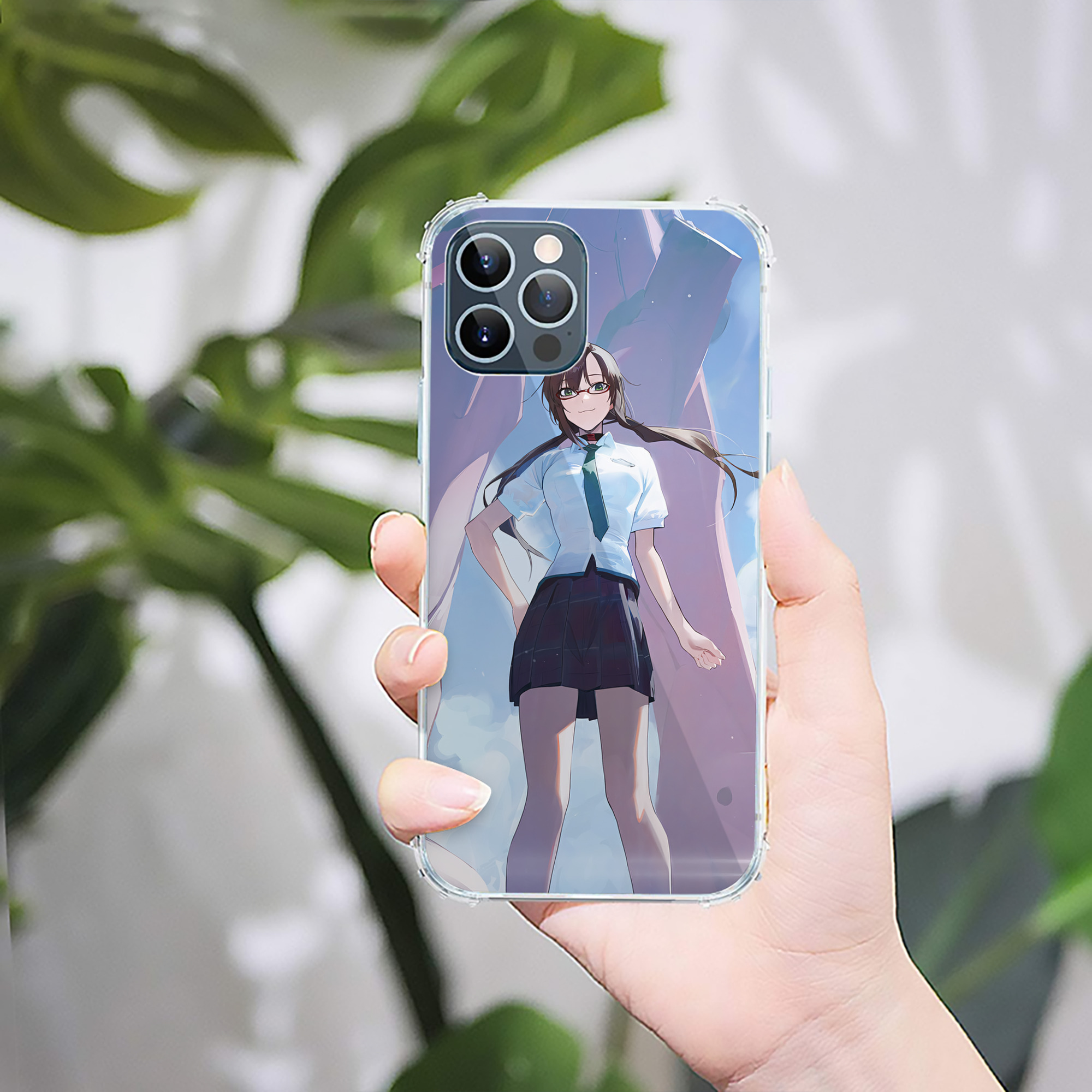 （画像用） EVA 新世紀エヴァンゲリオン 【iPhone 12シリーズ対応】透明スマホケース（クリアソフトケース）